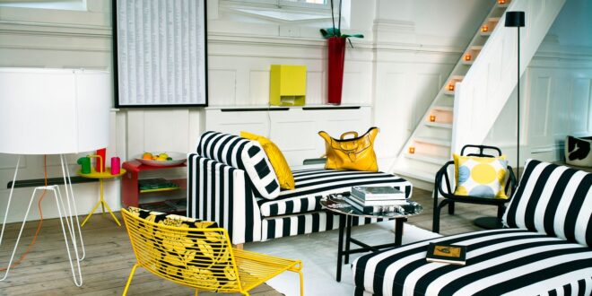Decoración del hogar: uso de rayas para la decoración del hogar | Inter