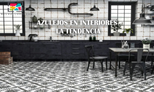 Azulejos en interiores, la tendencia